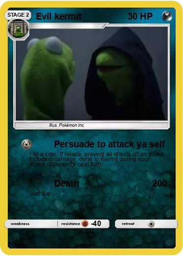 Pokemon Evil kermit