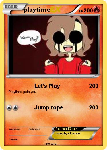 Pokemon playtime