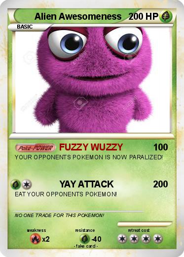 Pokemon Alien Awesomeness