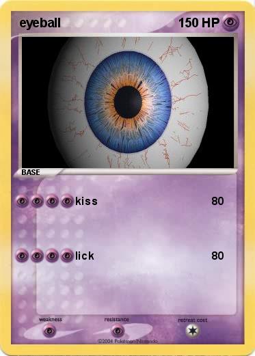 Pokemon eyeball