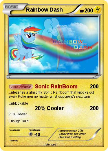 Pokemon Rainbow Dash