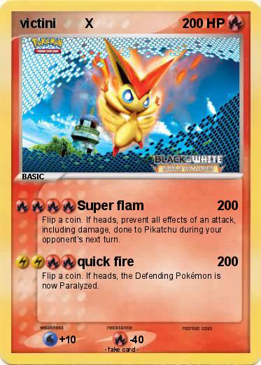 Pokemon victini        X