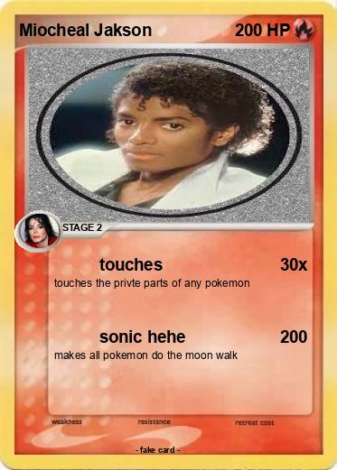 Pokemon Miocheal Jakson