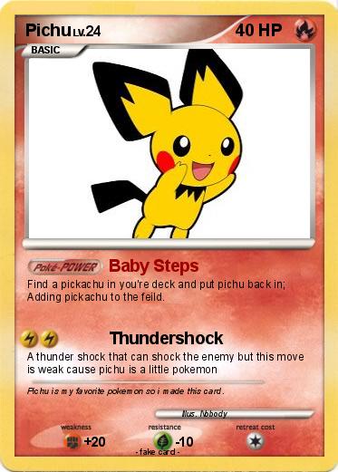 Pokemon Pichu