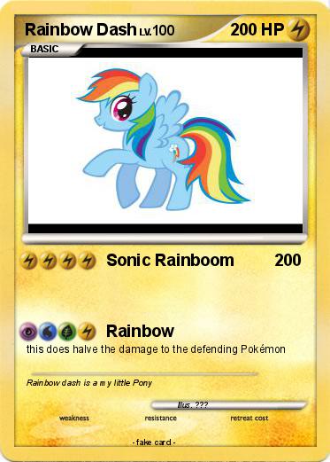 Pokemon Rainbow Dash