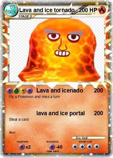 Pokemon Lava and ice tornado