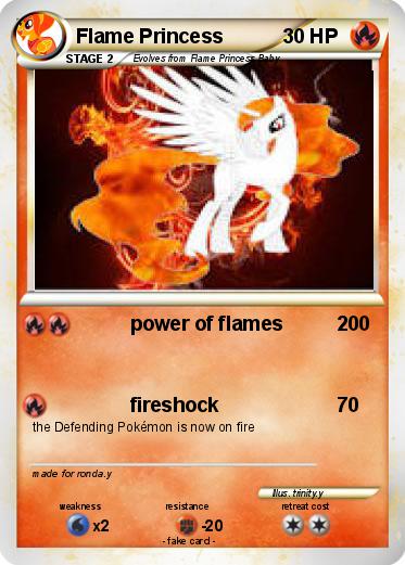 Pokemon Flame Princess