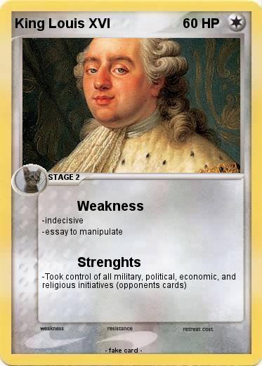 Pokemon King Louis XVI