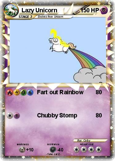 Pokemon Lazy Unicorn