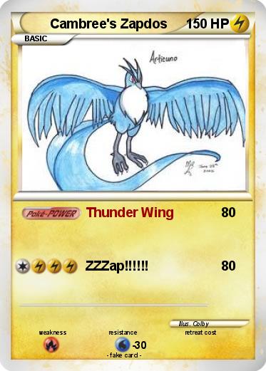 Pokemon Cambree's Zapdos