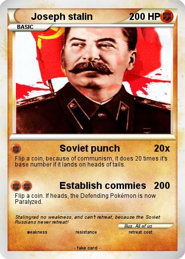 Pokemon Joseph stalin