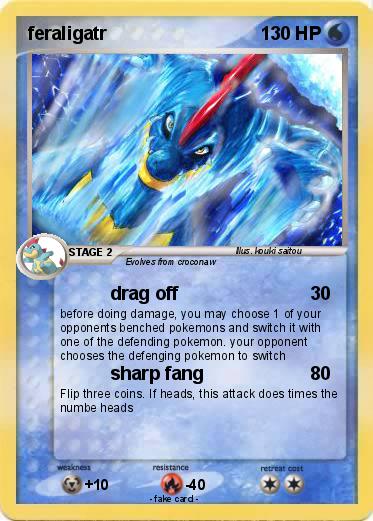 Pokemon feraligatr