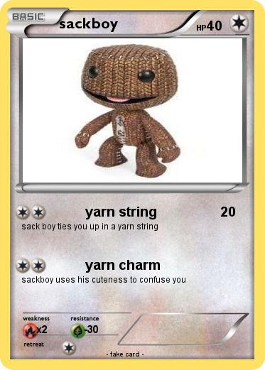 Pokemon sackboy