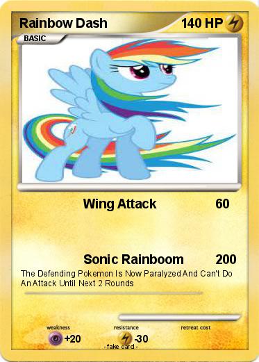 Pokemon Rainbow Dash