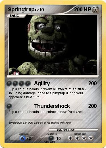 Pokemon Springtrap