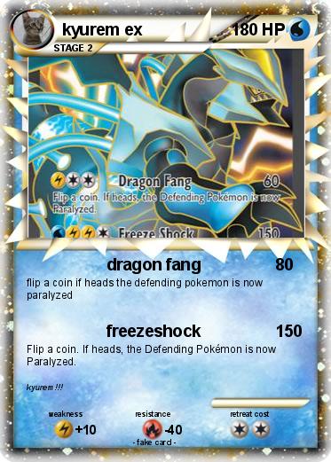 Pokemon kyurem ex
