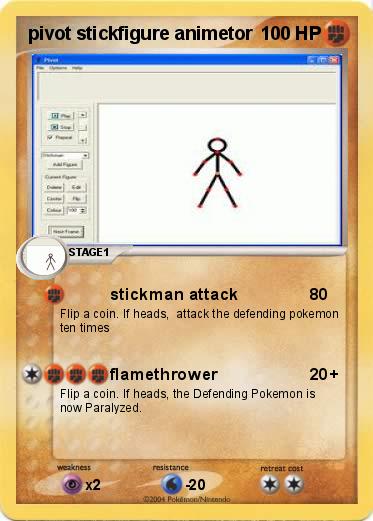 Pokemon pivot stickfigure animetor