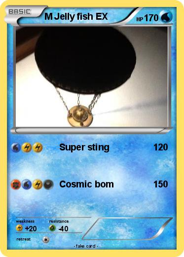 Pokemon M Jelly fish EX