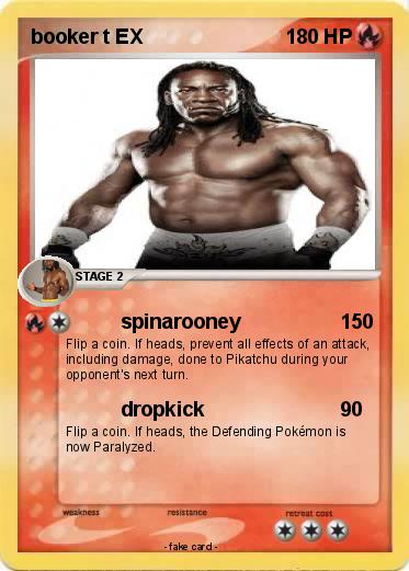 Pokemon booker t EX