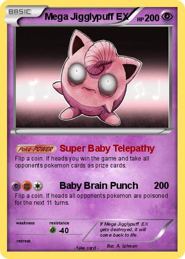 Pokemon Mega Jigglypuff EX