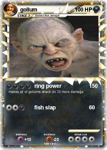 Pokemon gollum