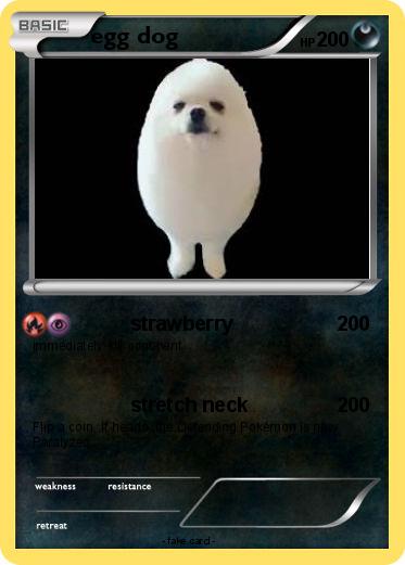 Pokemon egg dog