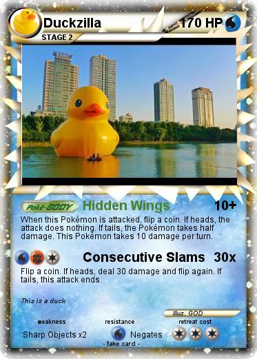 Pokemon Duckzilla