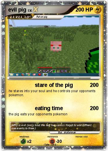 Pokemon evil pig