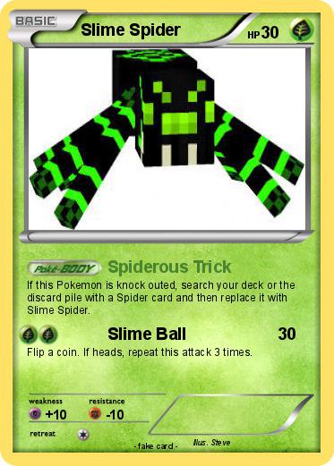 Pokemon Slime Spider