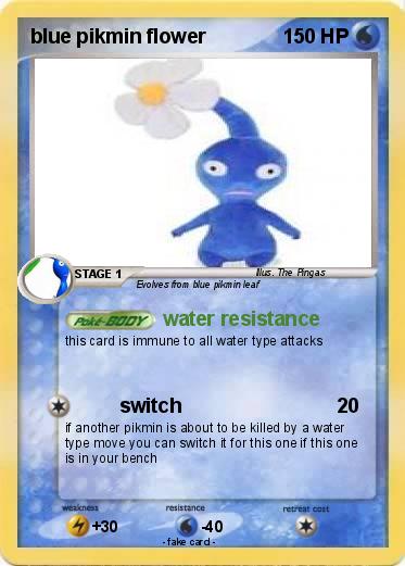 Pokemon blue pikmin flower