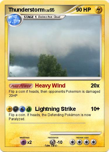 Pokemon Thunderstorm