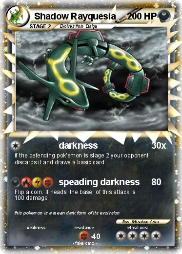 Pokemon Shadow Rayquesia