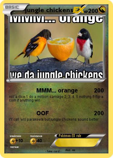 Pokemon jungle chickens