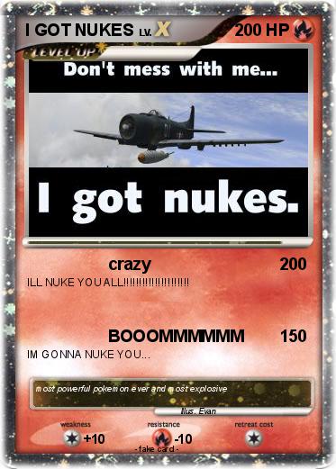 Pokemon I GOT NUKES
