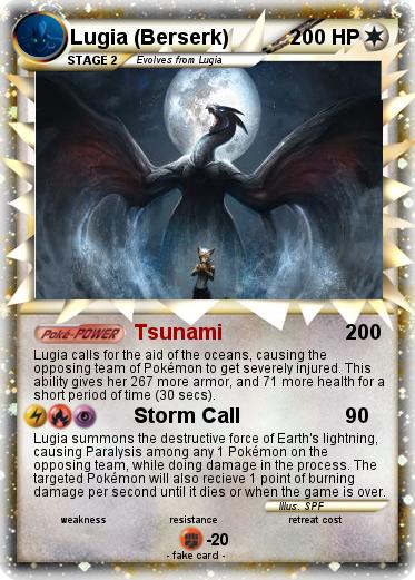 Pokemon Lugia (Berserk)