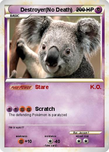 Pokemon Destroyer(No Death)  ---------
