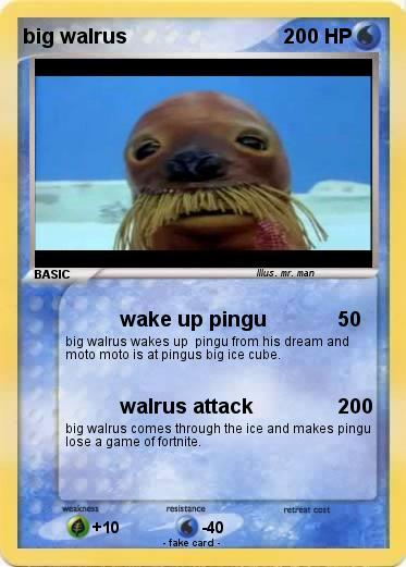 Pokemon big walrus