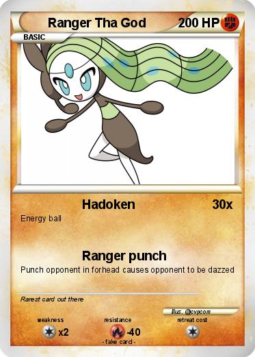 Pokemon Ranger Tha God