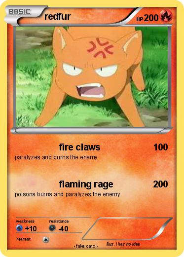 Pokemon redfur