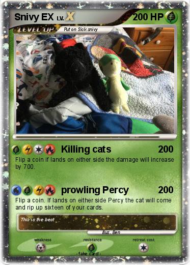 Pokemon Snivy EX
