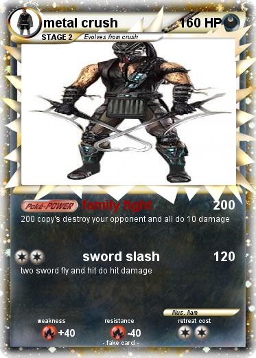 Pokemon metal crush