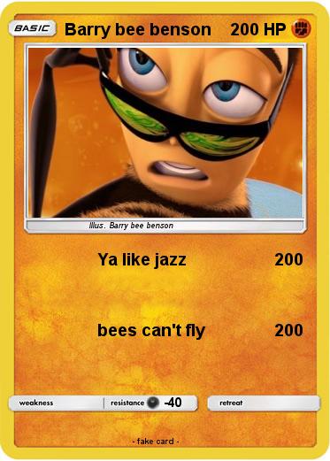 Pokemon Barry bee benson