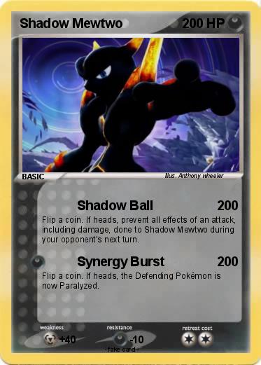 Pokemon Shadow Mewtwo