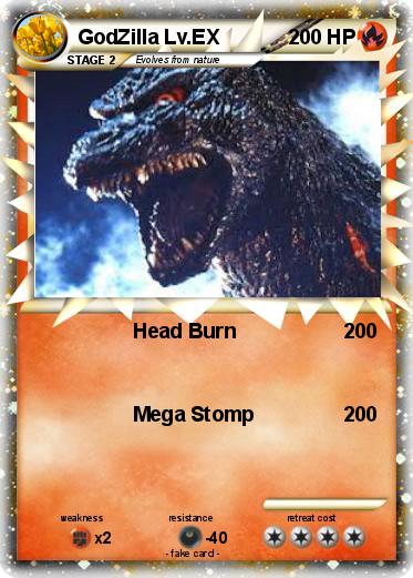 Pokemon GodZilla Lv.EX