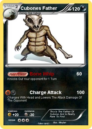 Pokemon Cubones Father