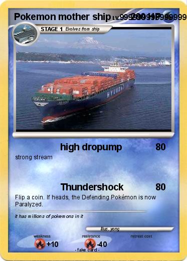 Pokemon Pokemon mother ship
