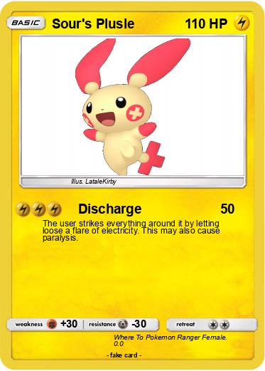 Pokemon Sour's Plusle
