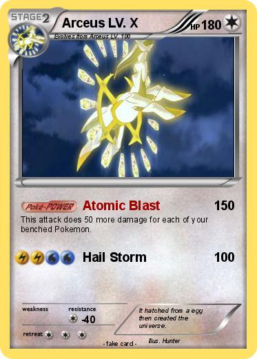 Pokemon Arceus LV. X