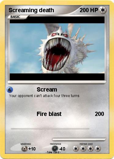 Pokemon Screaming death