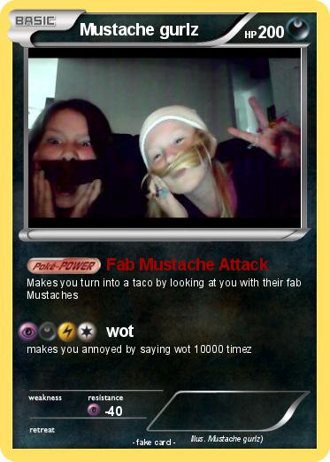 Pokemon Mustache gurlz